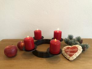 Advent forged candle holder  (SV/33)